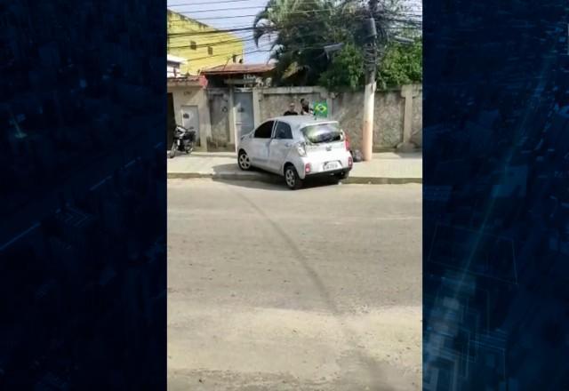 Polícia investiga assassinato com retroescavadeira no Rio de Janeiro