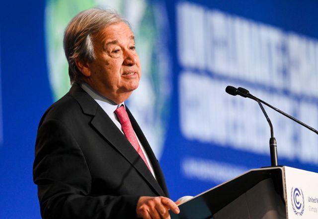 "Estamos em uma estrada para o inferno climático", alerta Guterres