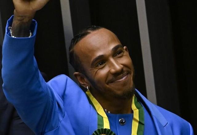 Cidadão honorário brasileiro, Lewis Hamilton agradece: "Estou muito honrado"