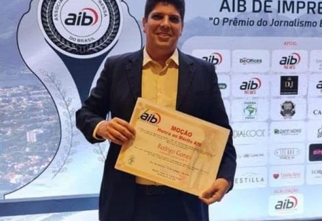 SBT Rio é homenageado na 13ª edição do troféu AIB de Imprensa