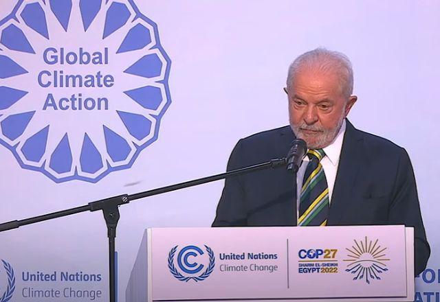 Na COP27, Lula cobra verba de países ricos para preservação ambiental