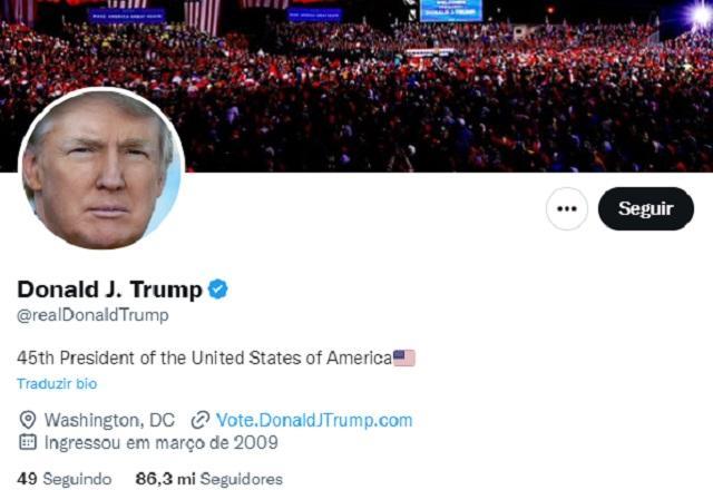 Elon Musk reativa conta de Donald Trump no Twitter