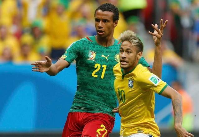 Brasil domina Camarões em duelos pela Copa do Mundo