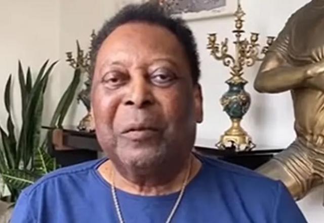 Pelé segue internado e trata infecção respiratória