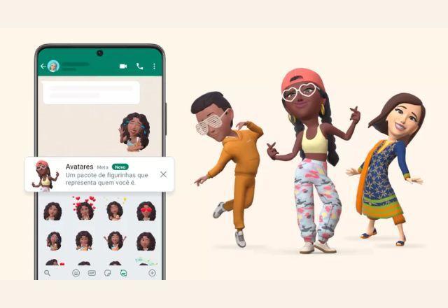 Meta libera avatares no WhatsApp