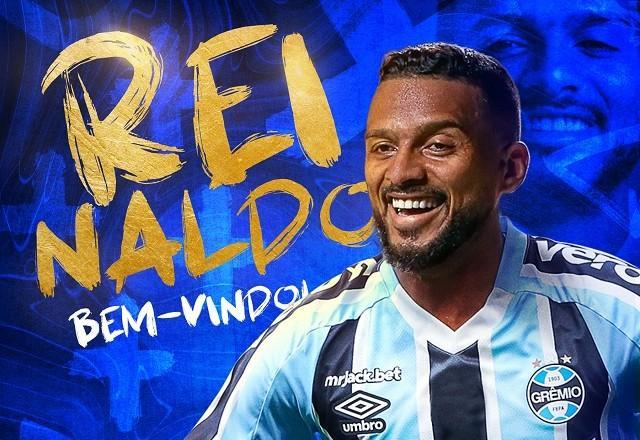 Grêmio anuncia contratação do lateral-esquerdo Reinaldo, ex-São Paulo