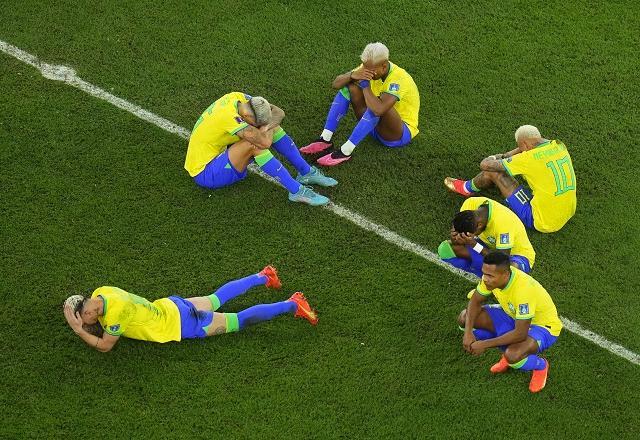 Veja reações dos jogadores do Brasil após eliminação da Copa do Mundo