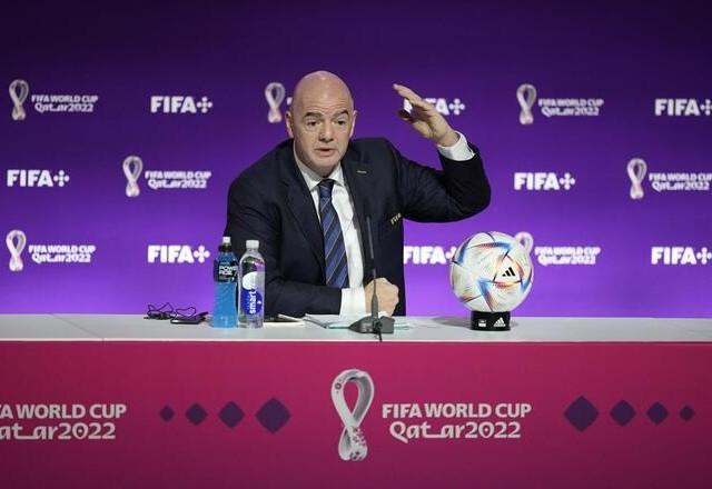 Infantino revela intenção de mudar formato da Copa do Mundo de 2026