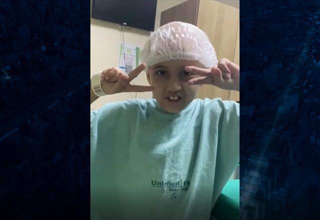 Mãe doa medula para filho de 7 anos que luta contra a leucemia