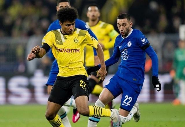 Dortmund vence Chelsea em jogo emocionante pela ida das oitavas da Champions 