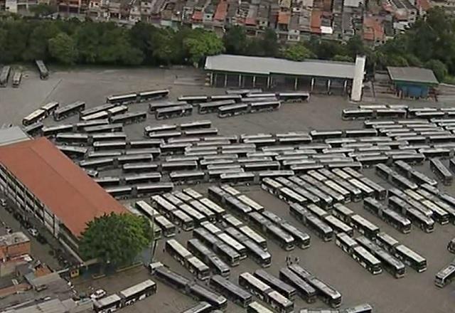 SP: paralisação de ônibus afetam linhas na zona leste e sudeste