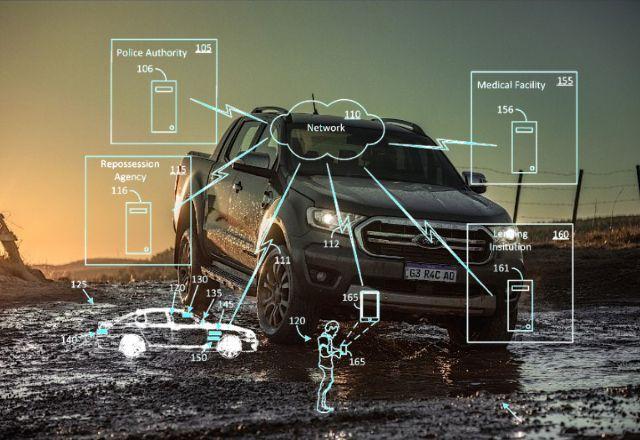 Deu calote nas parcelas? O carro vai embora sozinho. Essa é a patente da Ford