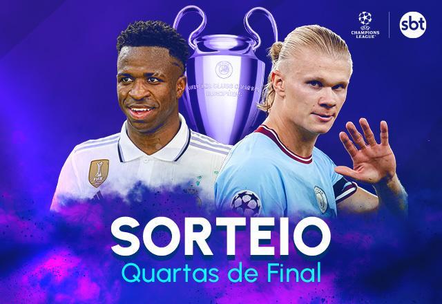 SBT Sports transmite sorteio das quartas de final da Champions League