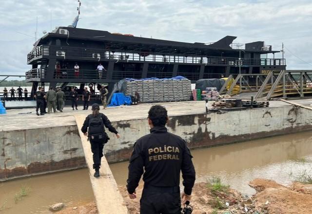 PF instala base fluvial no Vale do Javari, onde Bruno e Dom foram mortos