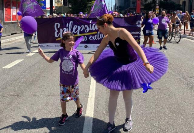 Dia roxo: caminhada reforça conscientização sobre epilepsia