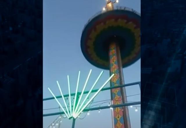 Brinquedo despenca em parque de diversões e deixa 17 feridos