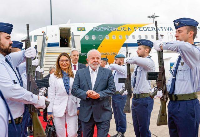 Lula viaja nesta 5ª feira a Londres para a coroação do rei Charles III