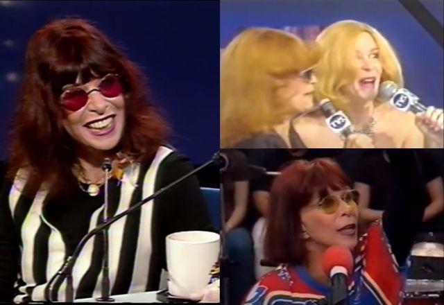 Rita Lee esteve presente em vários programas do SBT