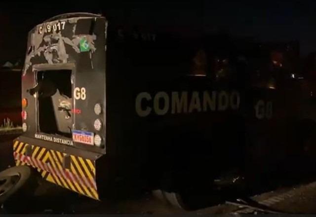 Quadrilha explode carro-forte e foge com dinheiro no interior de São Paulo