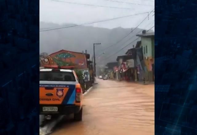 Alerta: risco de temporais preocupa o litoral norte de São Paulo