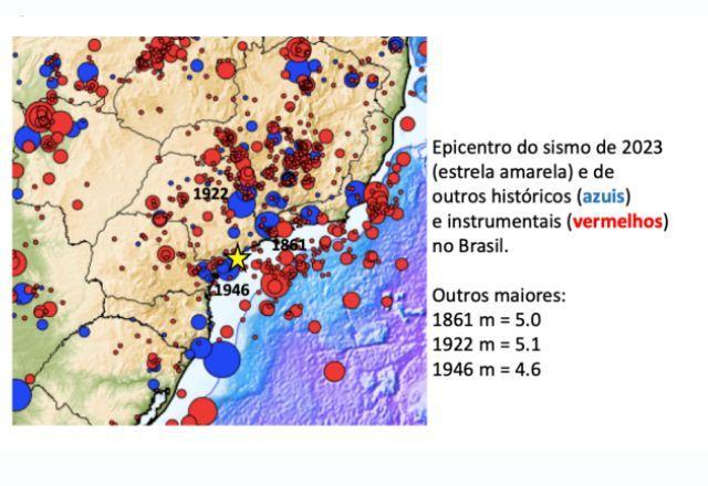 Câmeras de segurança registraram tremores de terra em SP; assista