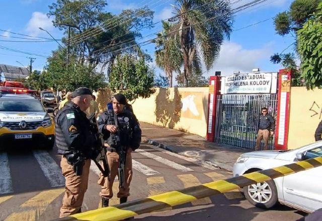 Autor de ataque a escola em Cambé é encontrado morto na prisão