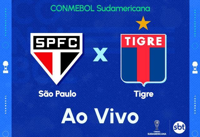 Ao vivo: assista São Paulo x Tigre pela Copa Sul-Americana