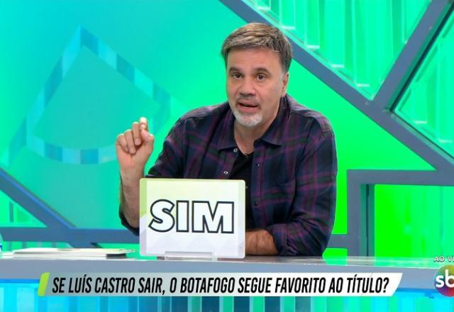 Mauro Beting vê Botafogo favorito ao título do Brasileirão: "Não é acaso"