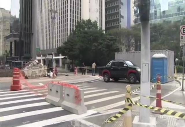 Obra do Metrô interdita trecho da Avenida Paulista por 3 anos