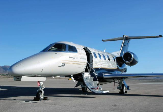 Jatinho da Embraer lidera aviação nos EUA pela primeira vez