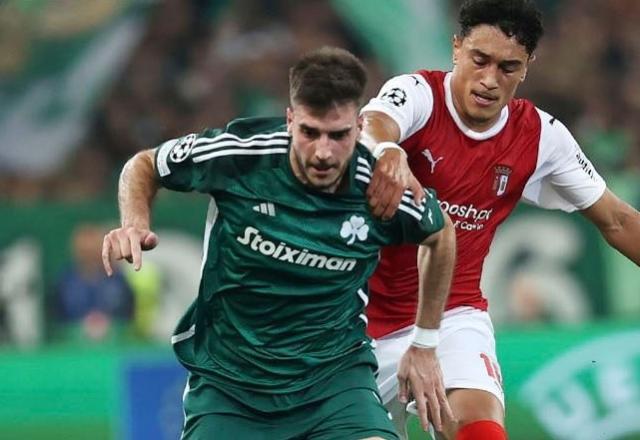 Braga bate Panathinaikos e vai à fase de grupos da Champions League