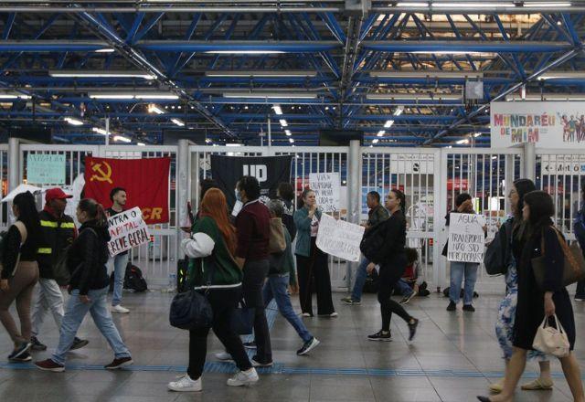 Greve em SP já impactou 1,7 milhão de passageiros do Metrô e da CPTM