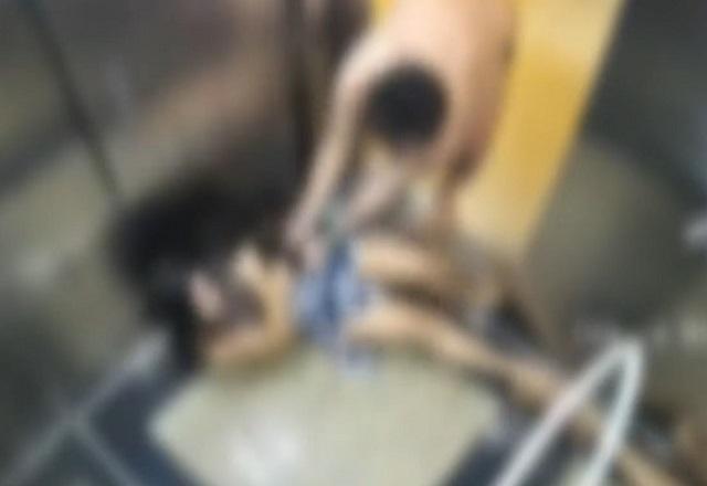 Advogado é flagrado agredindo e puxando mulher em elevador