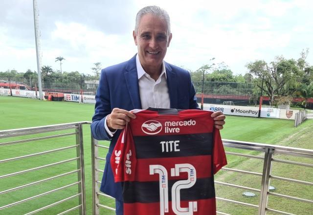 Tite fala pela primeira vez como técnico do Flamengo: "Responsabilidade grande"