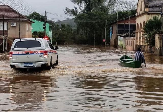 RS e SC voltam a ter chuvas fortes com risco de enchentes nesta semana