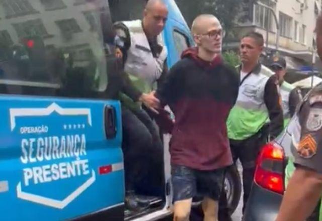 Francês é preso por furto de joias de loja de suvenires em Copacabana