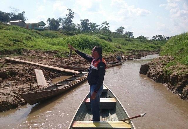 Com seca, mercadorias atrasam e gera preocupação em varejistas