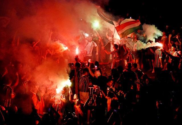 Fluminense anuncia festa para torcida com trio elétrico e taça da Libertadores