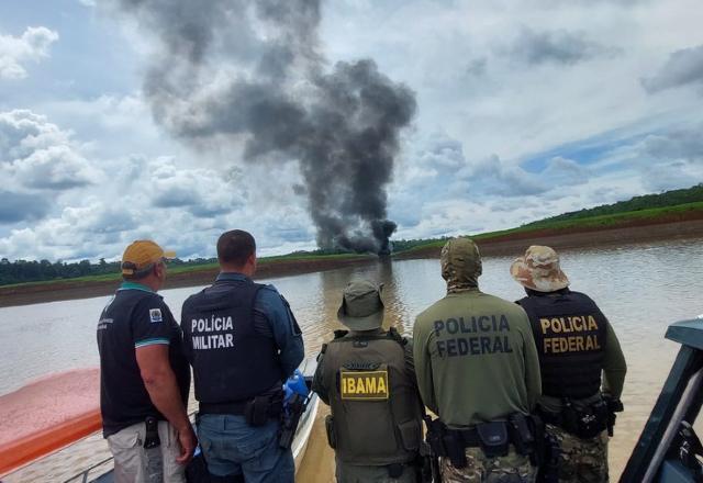 PF e Ibama deflagram 2ª fase de operação contra uso ilegal de mercúrio