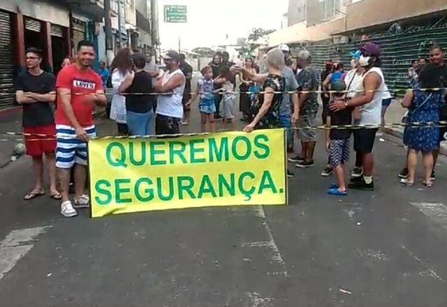 Comerciantes da região da Luz em SP protestam por segurança