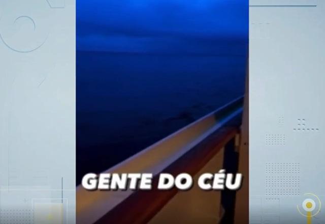 Influenciadora ouve pedidos de socorro e ajuda a resgatar náufragos