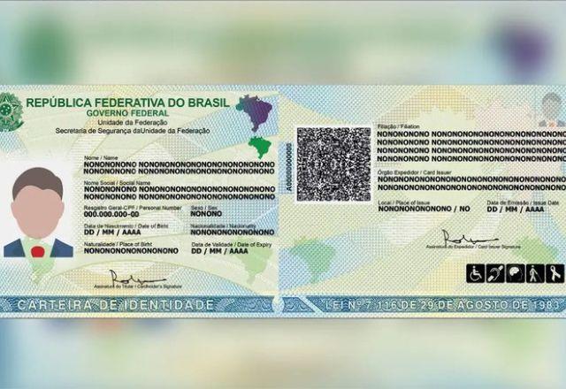 Governo prorroga até janeiro prazo para estados emitirem nova Carteira de Identidade