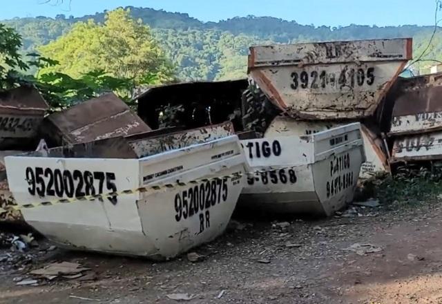 Motorista de app é encontrado morto, dentro de caçamba, em SP