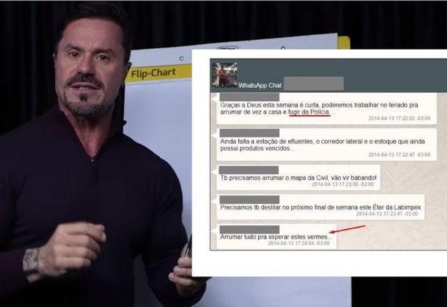 Cariani explica mensagem para sócia: "Ninguém trabalha fim de semana para fugir da polícia"