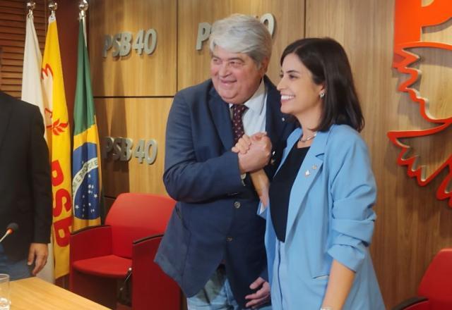 Datena se filia ao PSB e é apontado como pré-candidato a vice-prefeito em chapa com Tabata Amaral