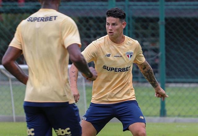 São Paulo inscreve James Rodríguez no Campeonato Paulista