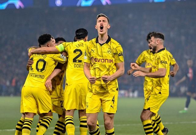 Borussia Dortmund vence PSG e volta à final da Champions após 11 anos