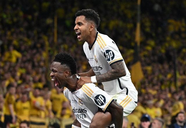 Com gol de Vini Jr, Real Madrid bate Borussia e conquista 15ª Champions League