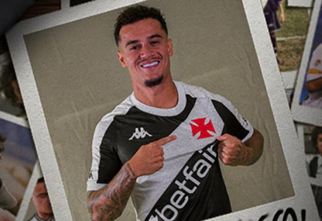 Philippe  Coutinho é anunciado como novo reforço do Vasco