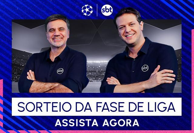 SBT transmite sorteio da fase de liga da Champions League